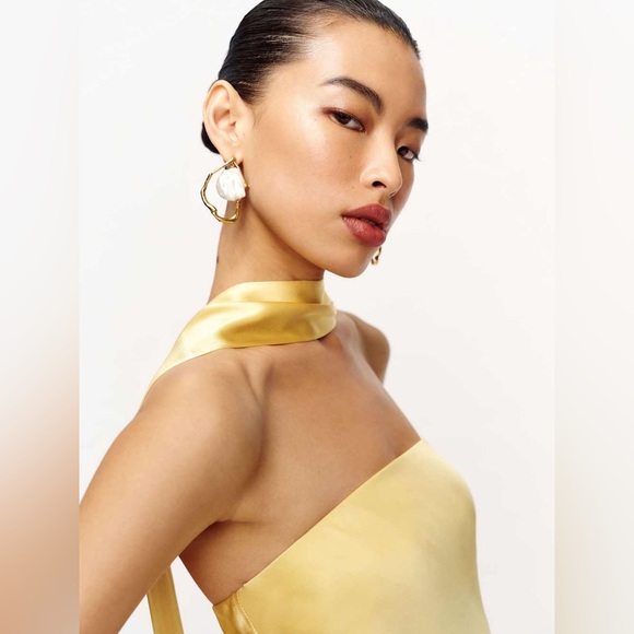 Reformation Oren Silk Dress, size XS - Picture 6 of 10